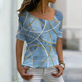 חולצת ורסאי עיצוב בהשראת השדרה האיטלקית lusius